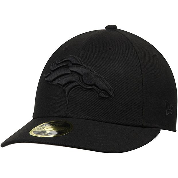 Men's New Era Denver Broncos White on White Low Profile 59FIFTY Fitted Hat