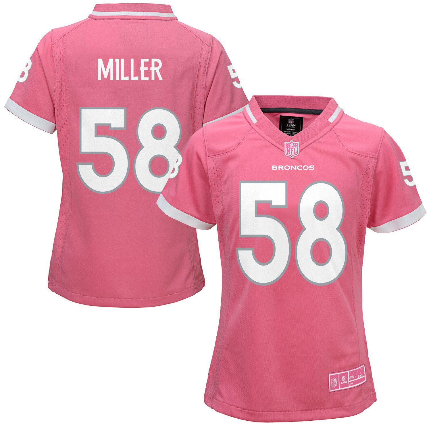 pink von miller jersey