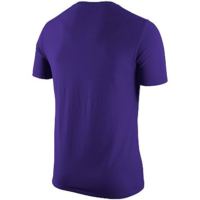 Men's Nike Purple James Madison Dukes Big Logo T-Shirt