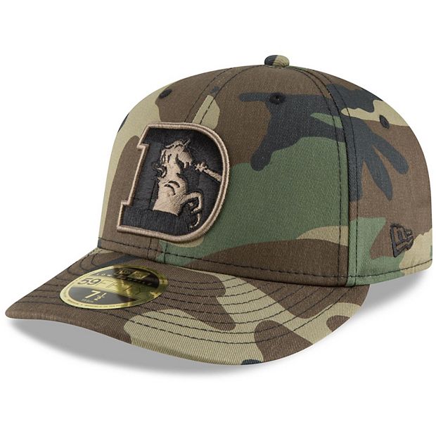 New Era Men's New Era Black Denver Broncos Camo 59FIFTY Fitted Hat