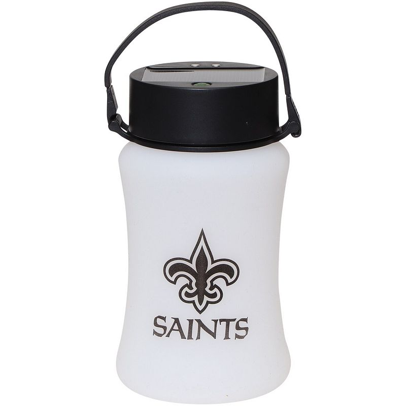 UPC 808412602702 product image for New Orleans Saints Frosted Silicone Solar Lantern | upcitemdb.com