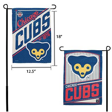 WinCraft Chicago Cubs 12.5" x 18" Vintage Double-Sided Garden Flag