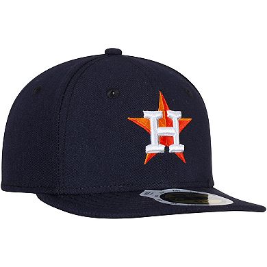 Youth New Era Navy Houston Astros Authentic Collection On-Field Home 59FIFTY Fitted Hat