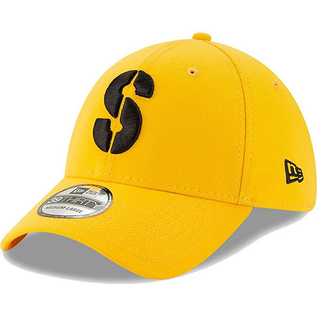 New Era Men's New Era White Pittsburgh Steelers Team Out 39THIRTY Flex Hat