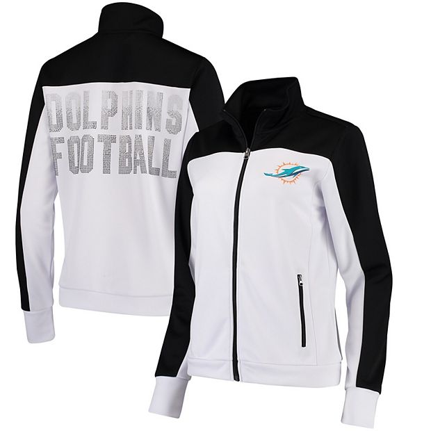 Women's G-III 4Her by Carl Banks White/Black Miami Dolphins