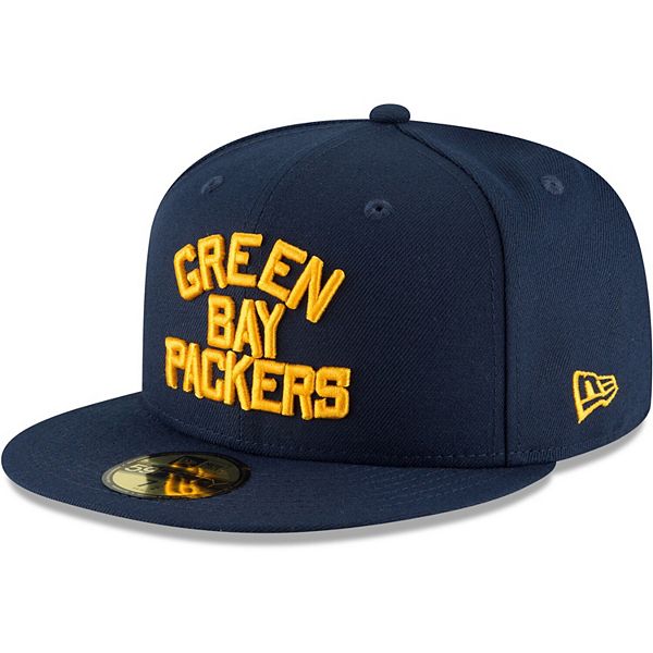 New Era Men's New Era Navy Green Bay Packers Omaha Throwback Low