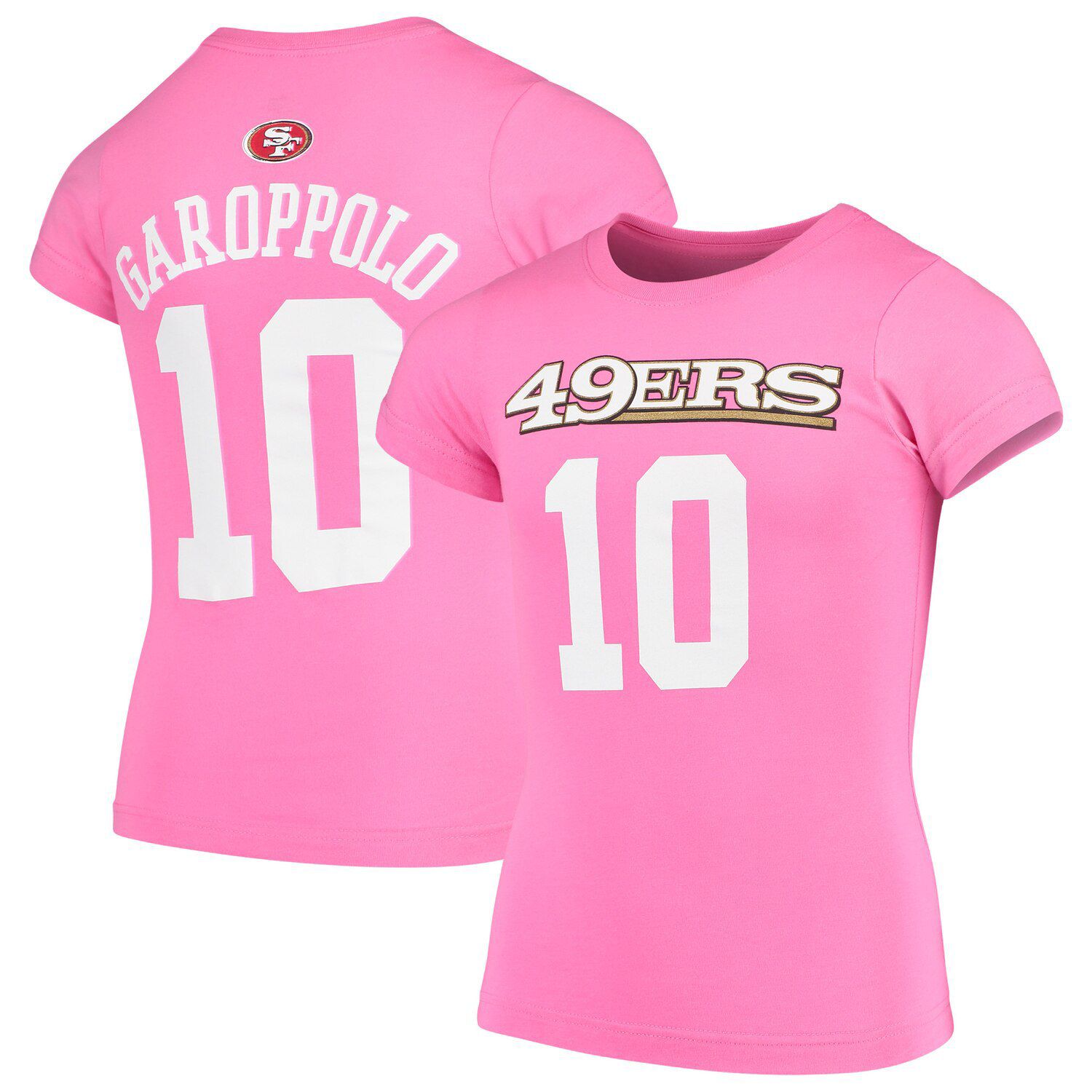 pink 49ers jersey