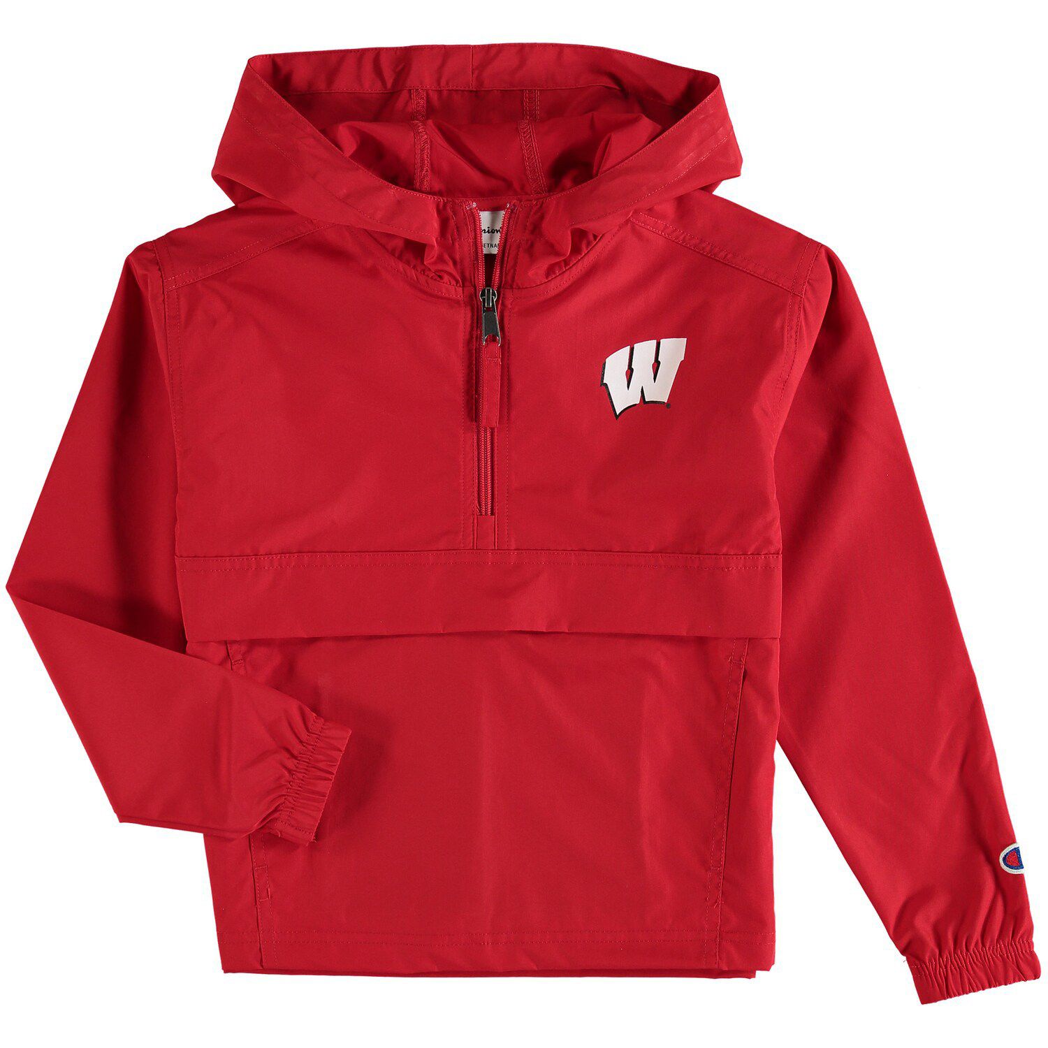 red champion windbreaker