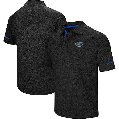 Men's Colosseum Black Florida Gators Down Swing Polo