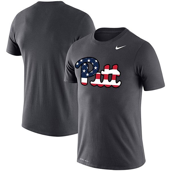 Men's Nike Anthracite Pitt Panthers Americana Legend Performance T-Shirt