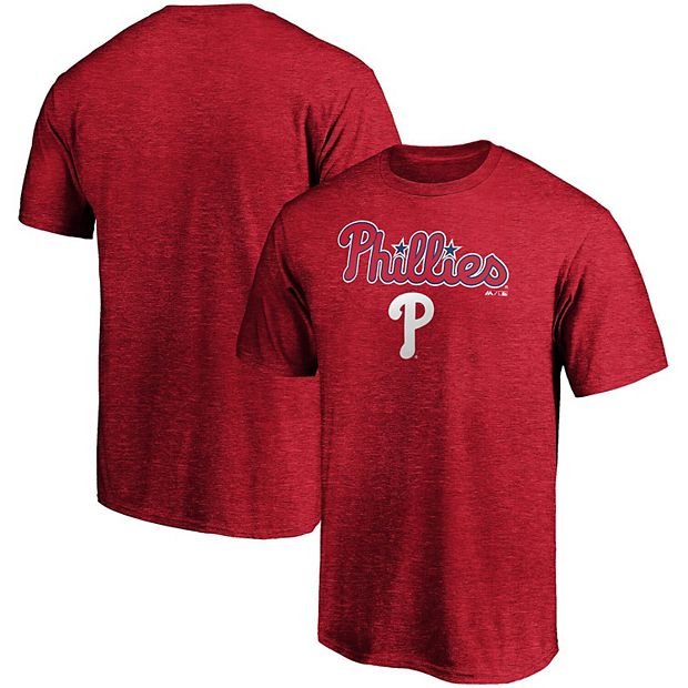 Majestic Philadelphia Phillies T Shirt Mens Medium Red