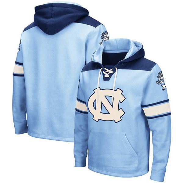 North Carolina Tar Heels League Embroidered Heritage Heathered Carolina  Blue UNC Hoodie