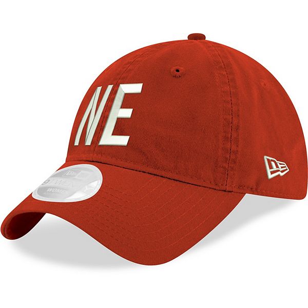 Women's New Era Red New England Patriots Hometown 9TWENTY Adjustable Hat