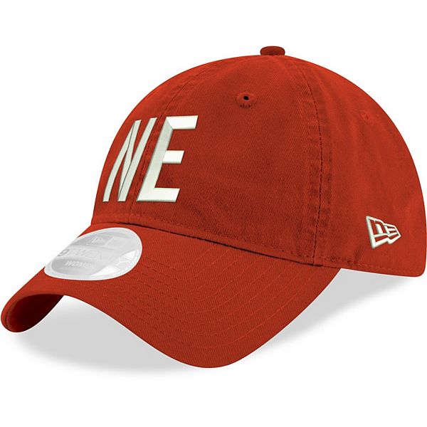 Women's New Era Red New England Patriots Hometown 9TWENTY