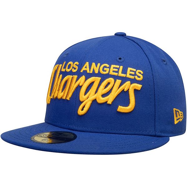 Los Angeles Chargers New Era Script Original Fit 9FIFTY Snapback