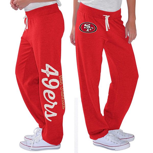 SAN FRANCISCO 49ERS CLASSIC FLC SWEATPANT (RED)