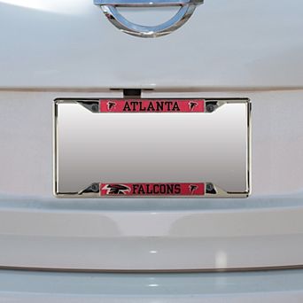 Atlanta Falcons Small Over Small Mega License Plate Frame