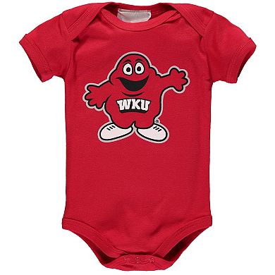 Infant Red Western Kentucky Hilltoppers Big Logo Bodysuit