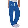 Women's G-III 4Her by Carl Banks Blue Detroit Lions Scrimmage Pants