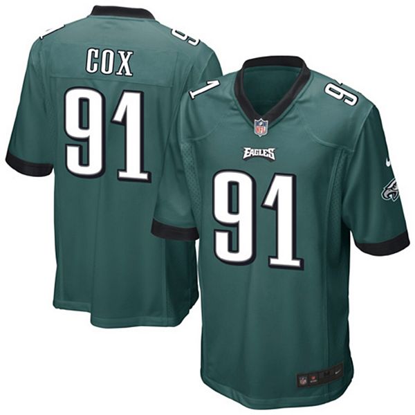 Nike Philadelphia Eagles Fletcher Cox Midnight Game Player Jersey - Green