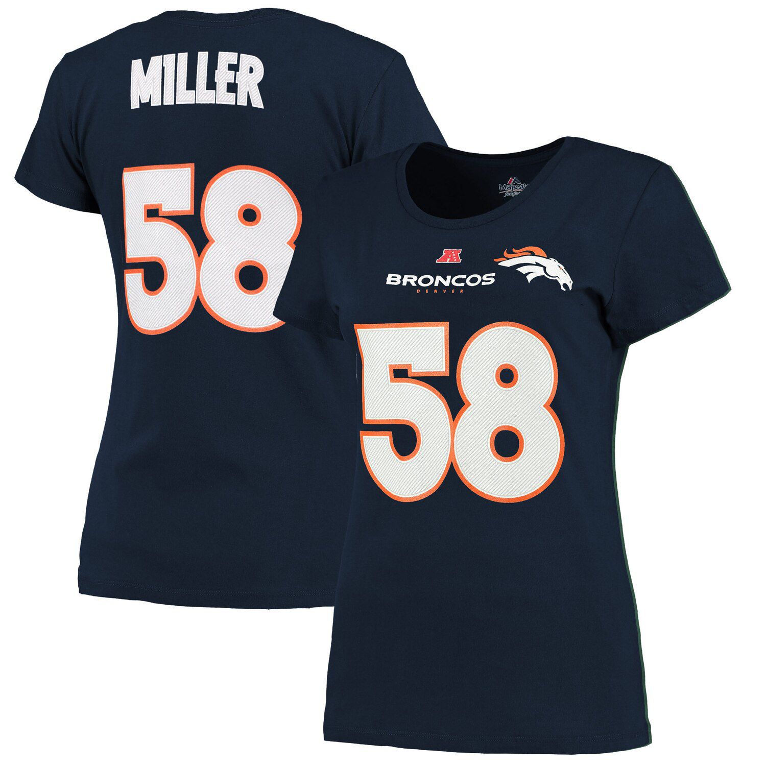 denver broncos jersey no name