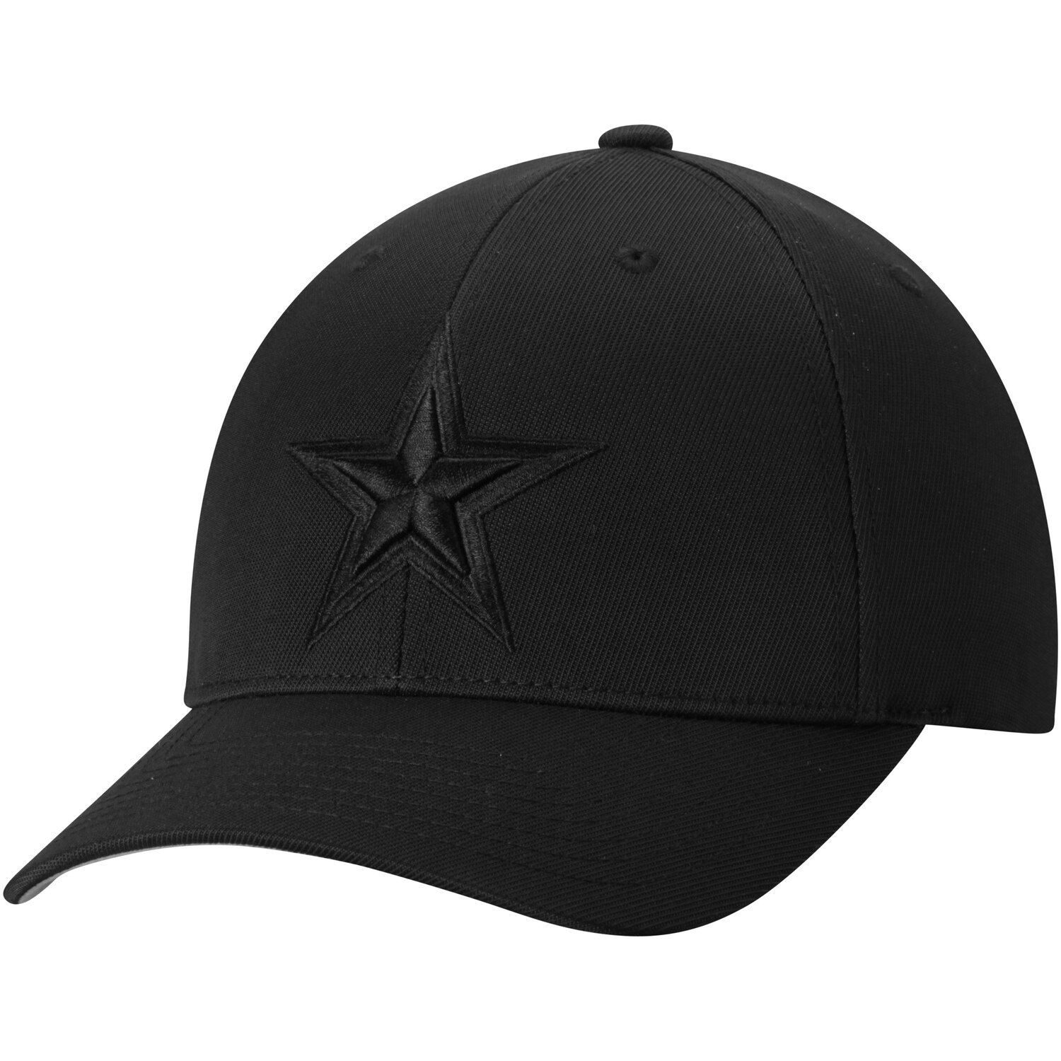black on black dallas cowboys hat