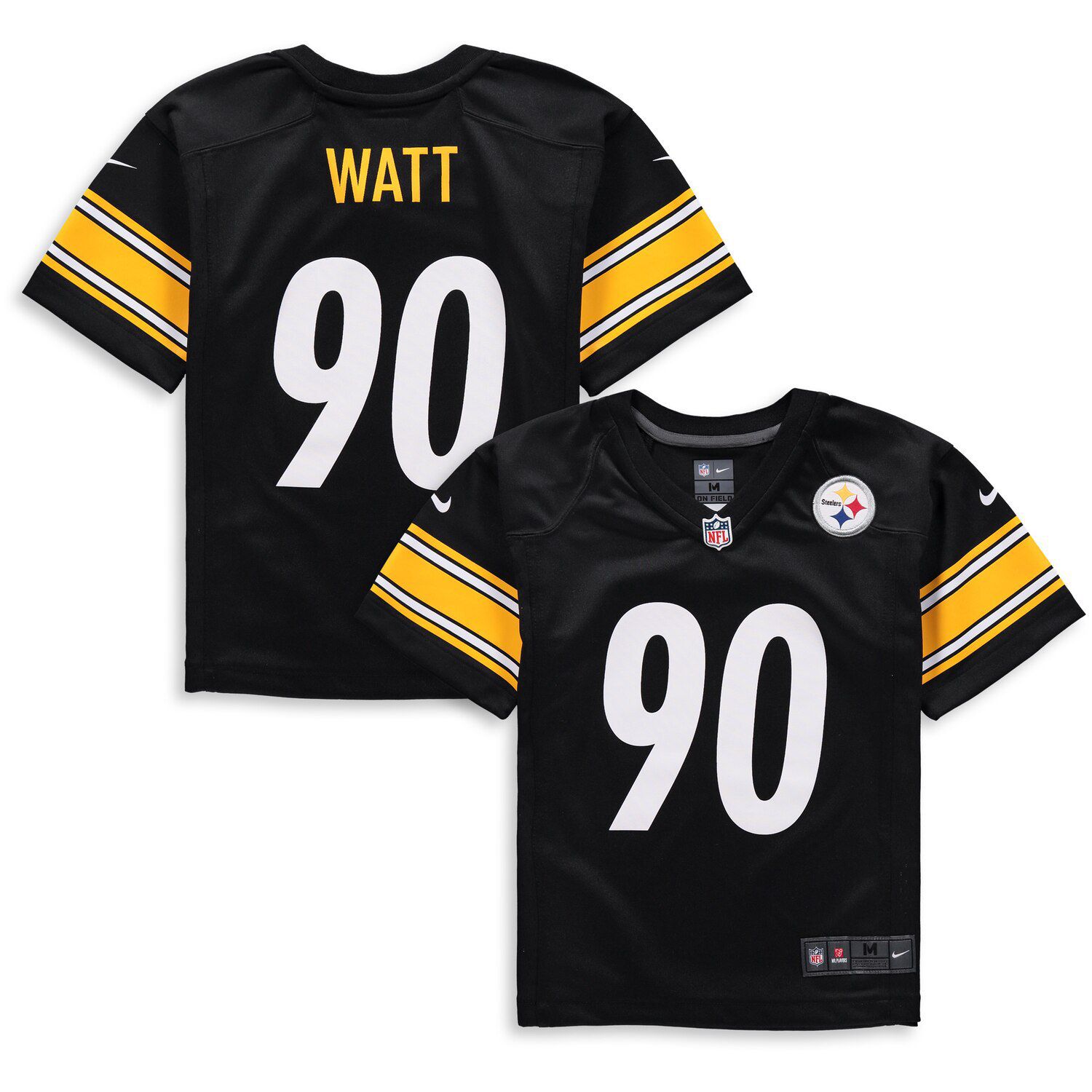 Nike Men's T.j. Watt Pittsburgh Steelers Game Jersey - White 3XL