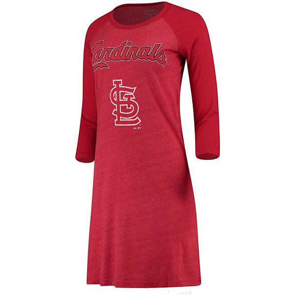 St. Louis Cardinals Majestic Threads Women's Tri-Blend Short