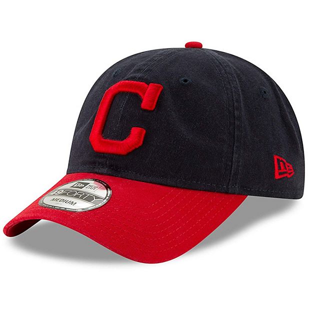 New Era Men's Cleveland Indians Golfer Gray Hat