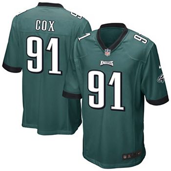 Youth Philadelphia Eagles Fletcher Cox Nike Green Game Jersey