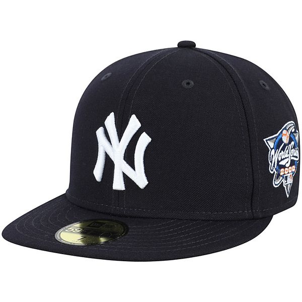 Men's New Era Navy New York Yankees 2000 World Series Wool 59FIFTY Team ...