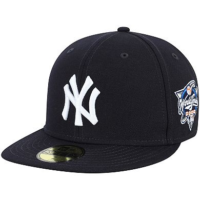 Gorra Plana Azul Marino Ajustada 59FIFTY Subway Series De New York Yankees MLB De New Era
