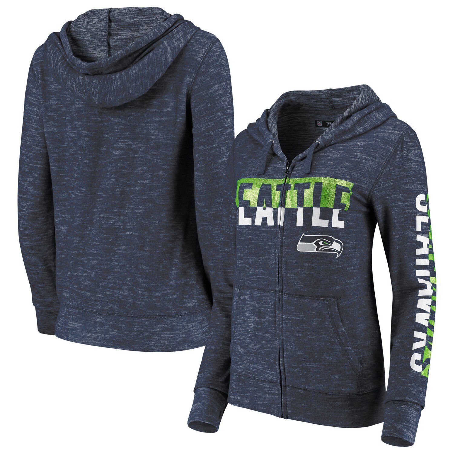 womens seahawks zip up hoodie