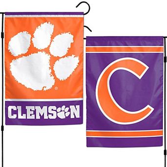 WinCraft Clemson Tigers 12" x 18" Double-Sided Garden Flag
