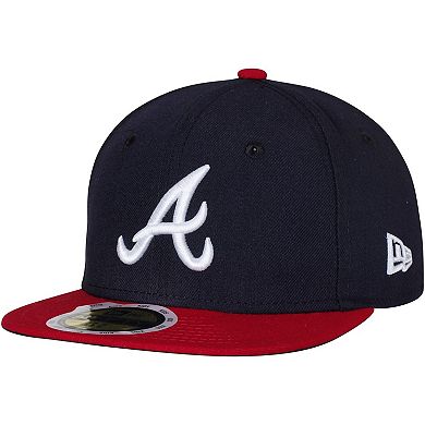 Youth New Era Navy/Red Atlanta Braves Authentic Collection On-Field Home 59FIFTY Fitted Hat