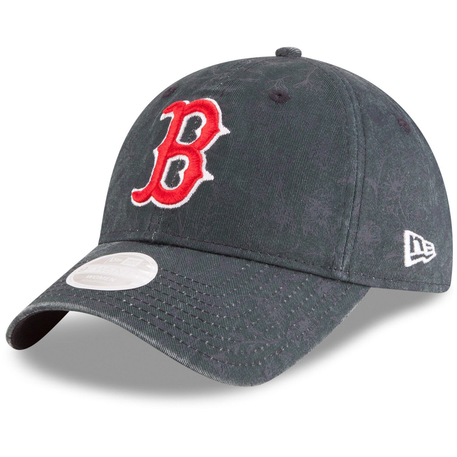 floral red sox hat