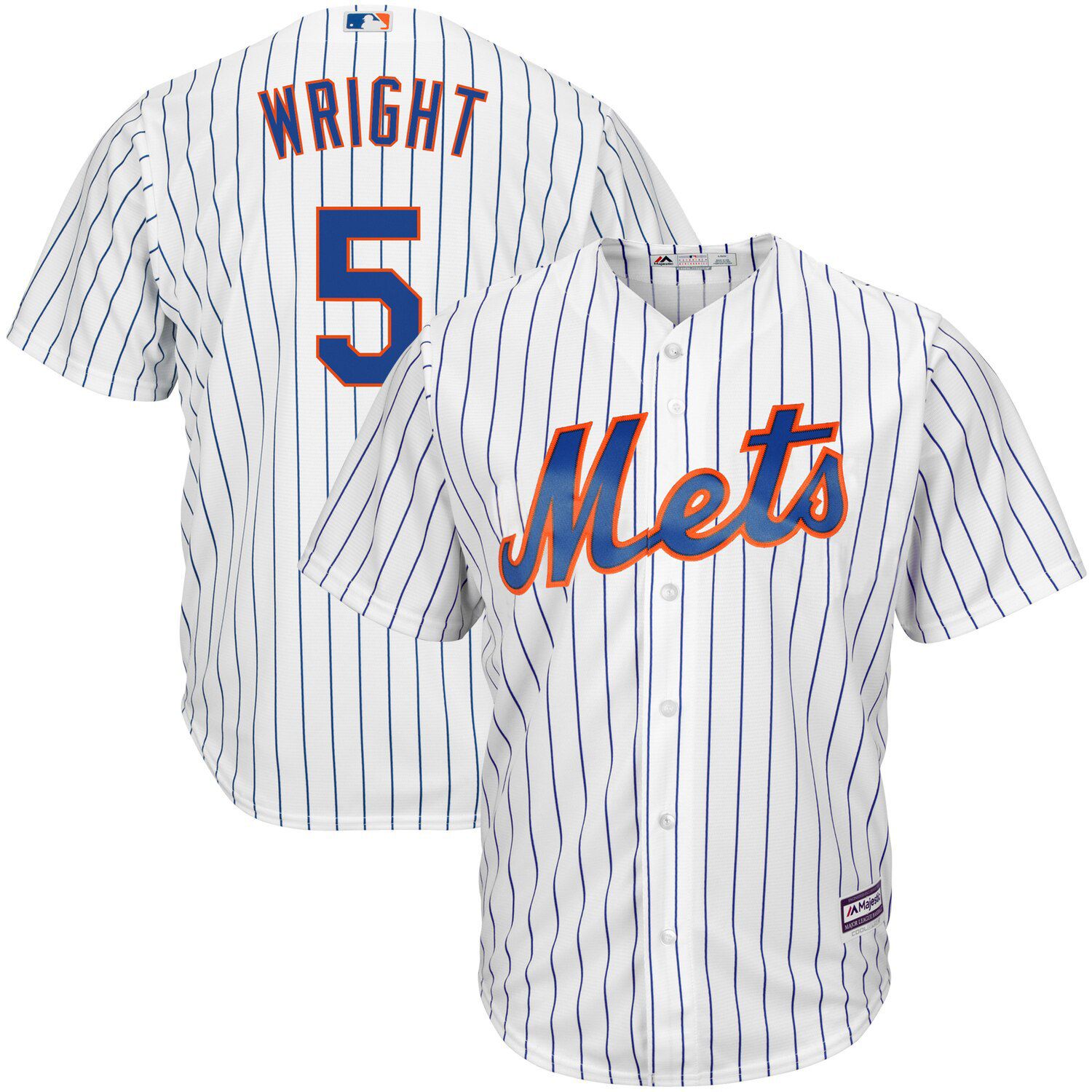 david wright signed jersey