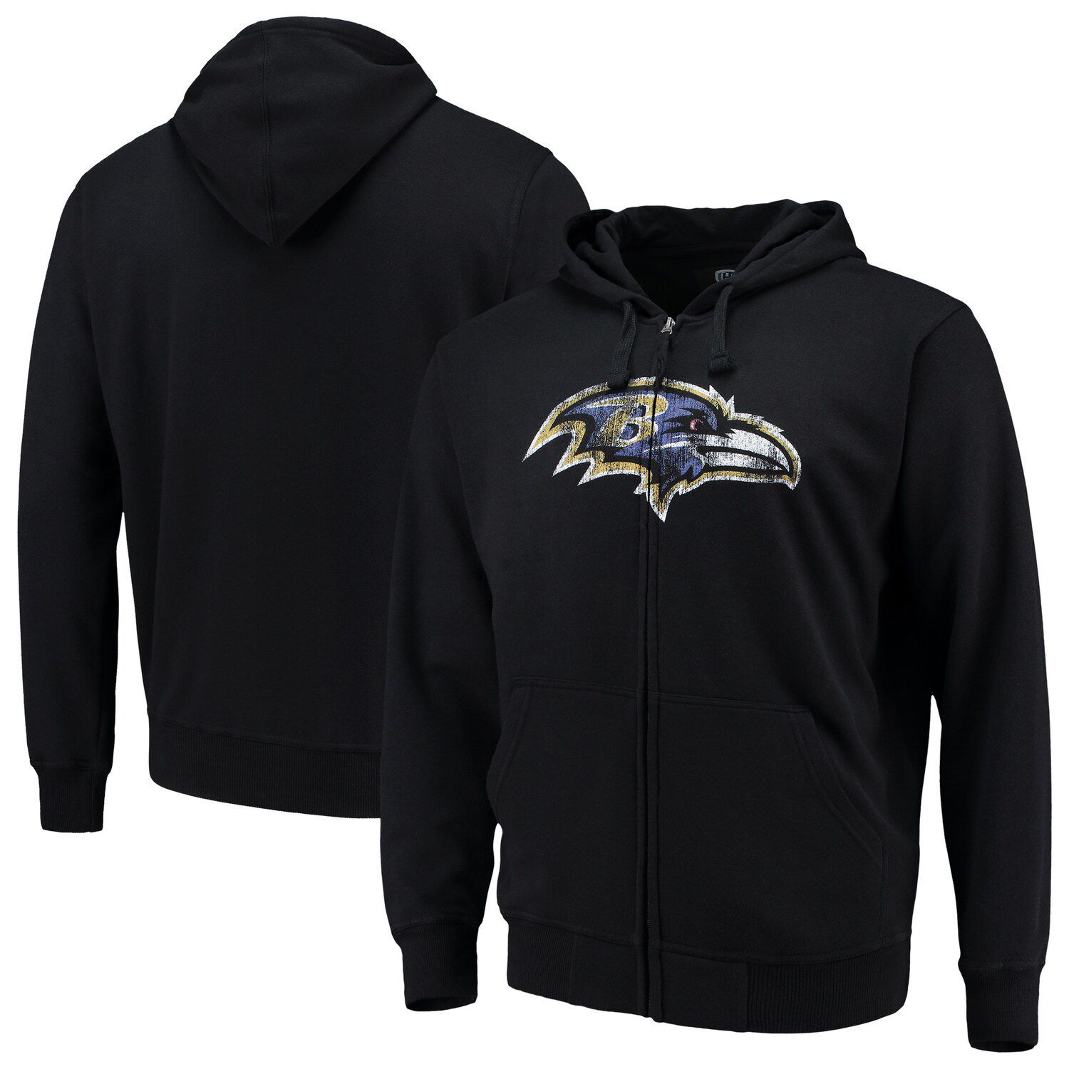 baltimore ravens zip hoodie