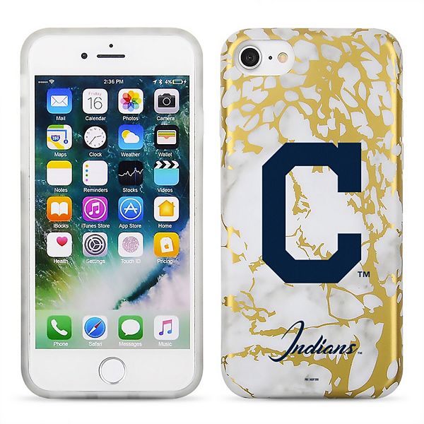 Cleveland Indians Marble Iphone 6 6s 7 8 Case