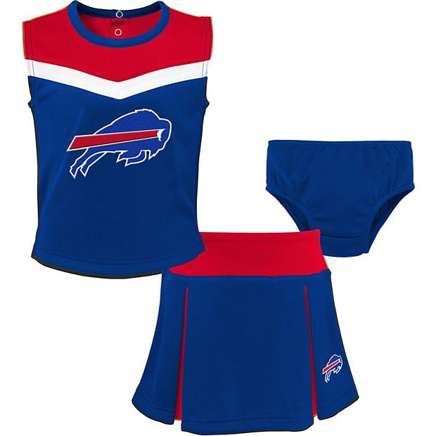 Toddler Red/Royal Buffalo Bills Sideline Hoodie & Pants Set