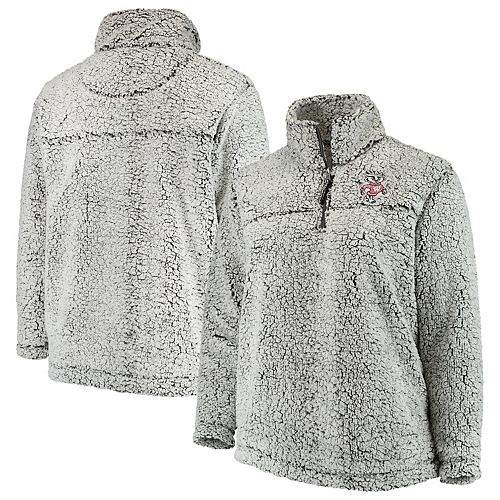 wisconsin badgers sherpa pullover