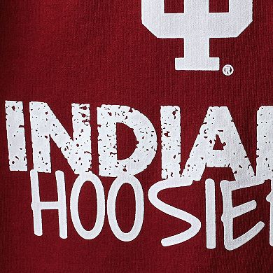 Youth Crimson Indiana Hoosiers Crew Neck T-Shirt