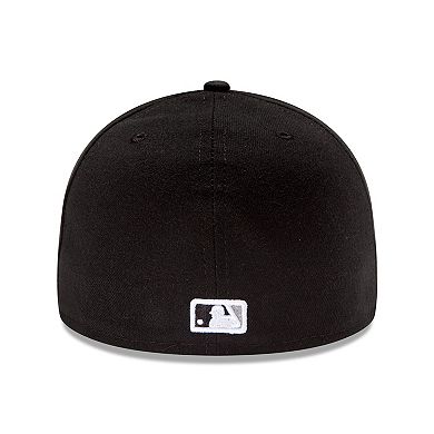 Men's New Era Black Chicago White Sox Authentic Collection On Field Low Profile Game 59FIFTY Fitted Hat