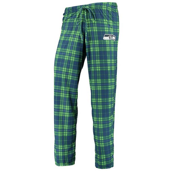 Lids Seattle Seahawks Concepts Sport Ultimate Plaid Flannel Pajama Pants -  College Navy