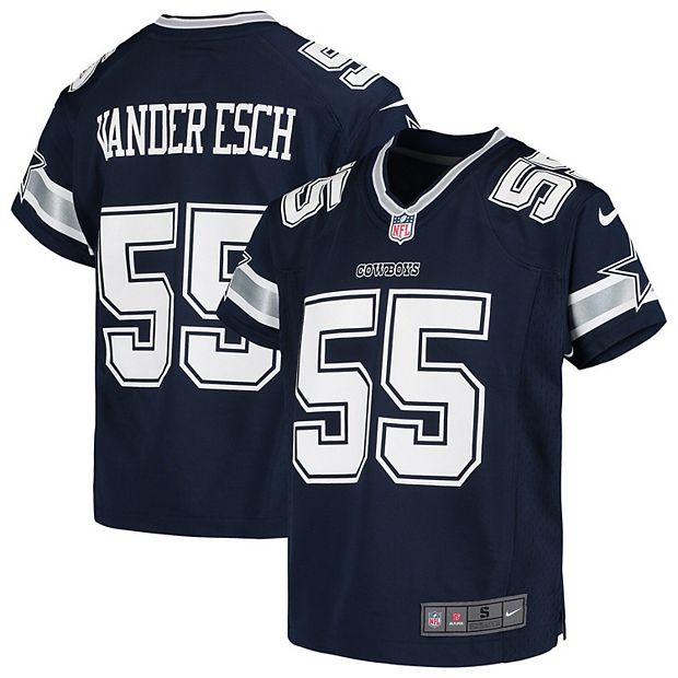 Men's Dallas Cowboys Leighton Vander Esch Nike White Team Game Jersey