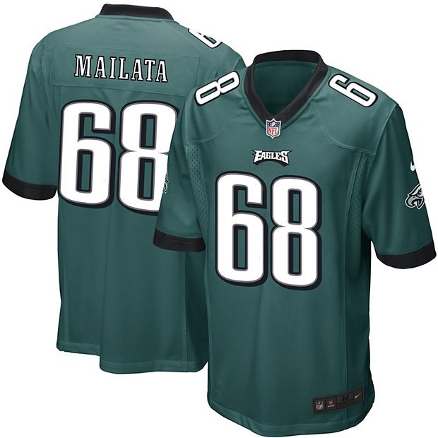 Men's Nike Jordan Mailata Green Philadelphia Eagles Game Jersey