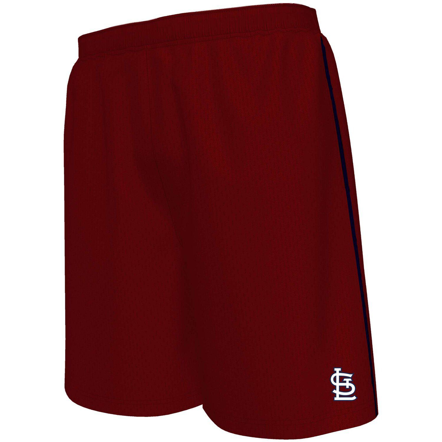 red mesh cycling shorts