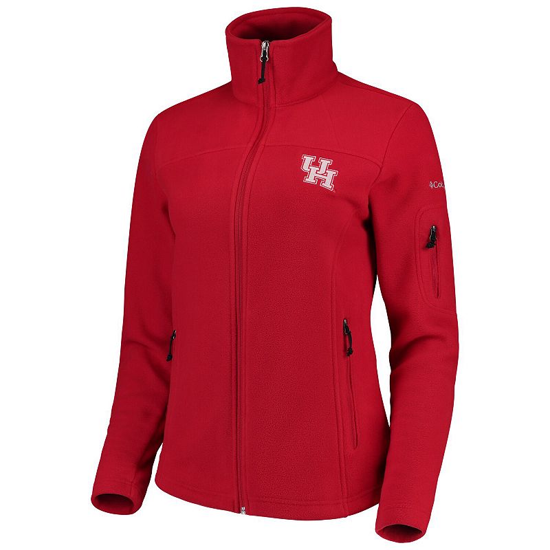 Womens Columbia Red Houston Cougars Team Give & Go Full-Zip Jacket, Size: 
