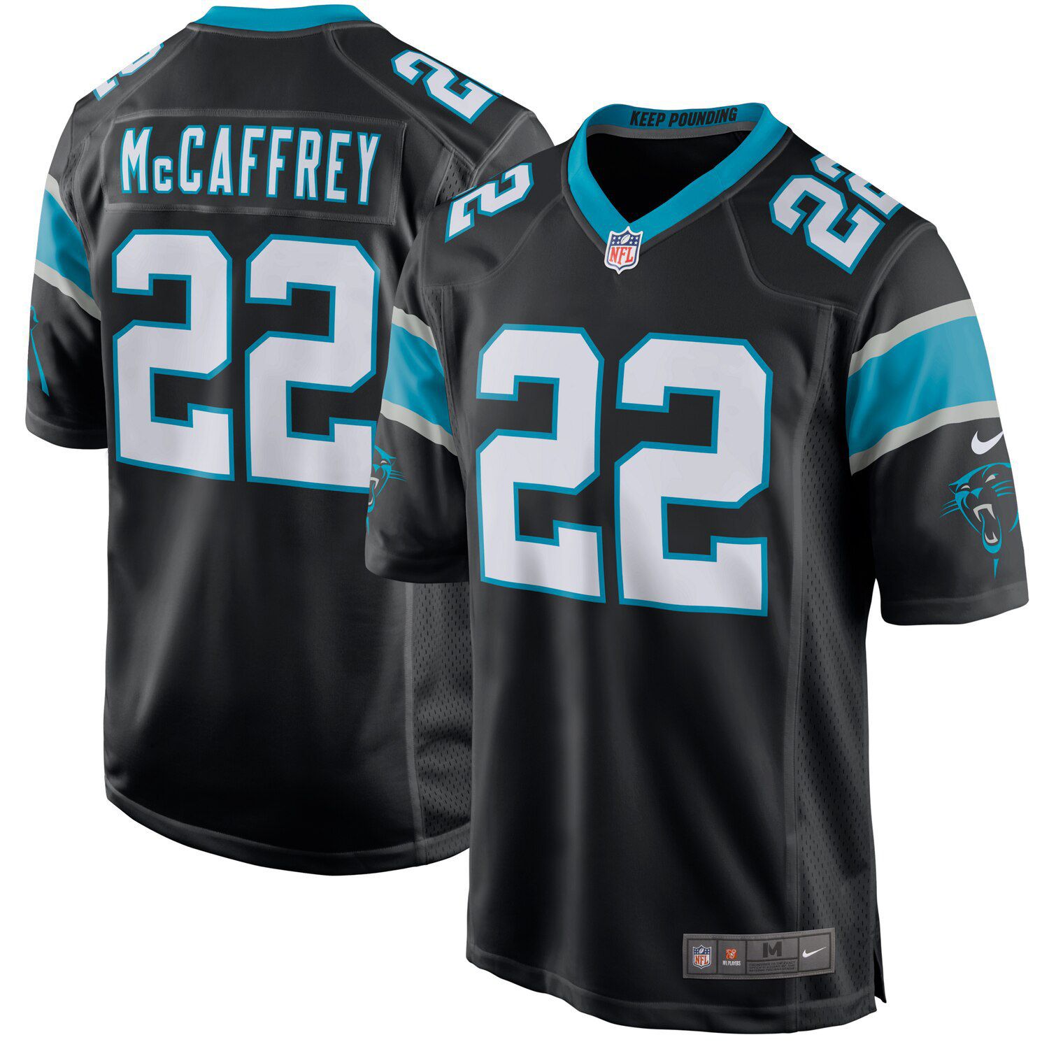 panthers jersey youth xl
