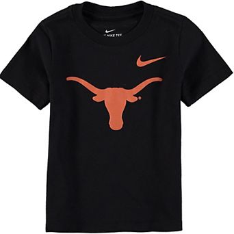 Toddler Nike Black Texas Longhorns Logo T-Shirt